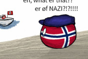 【ノルウェー】最強の船？【ポーランドボール】