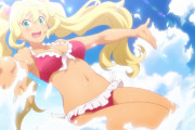 【海外の反応】ダンベル何キロ持てる？ 4話「素晴らしい水着回！そしてマッスルエピソード！」