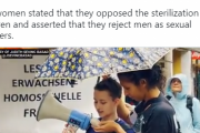 独：「男性レズビアンは認めない」女性レズビアン集団がデモ活動中、トランスジェンダー活動家ら200名が抗議実施[海外の反応]