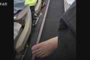 韓国人「裸足で前の座席を蹴り、乗客を殴る」大阪行き飛行機で日本人乗客が騒動