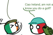 【イタリア】イタリアのゴルフボール【ポーランドボール】